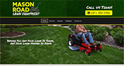 Desktop Screenshot of masonrdlawnequipment.com
